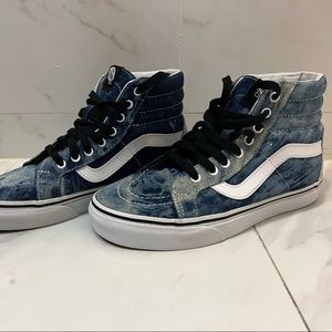 Acid washed vans